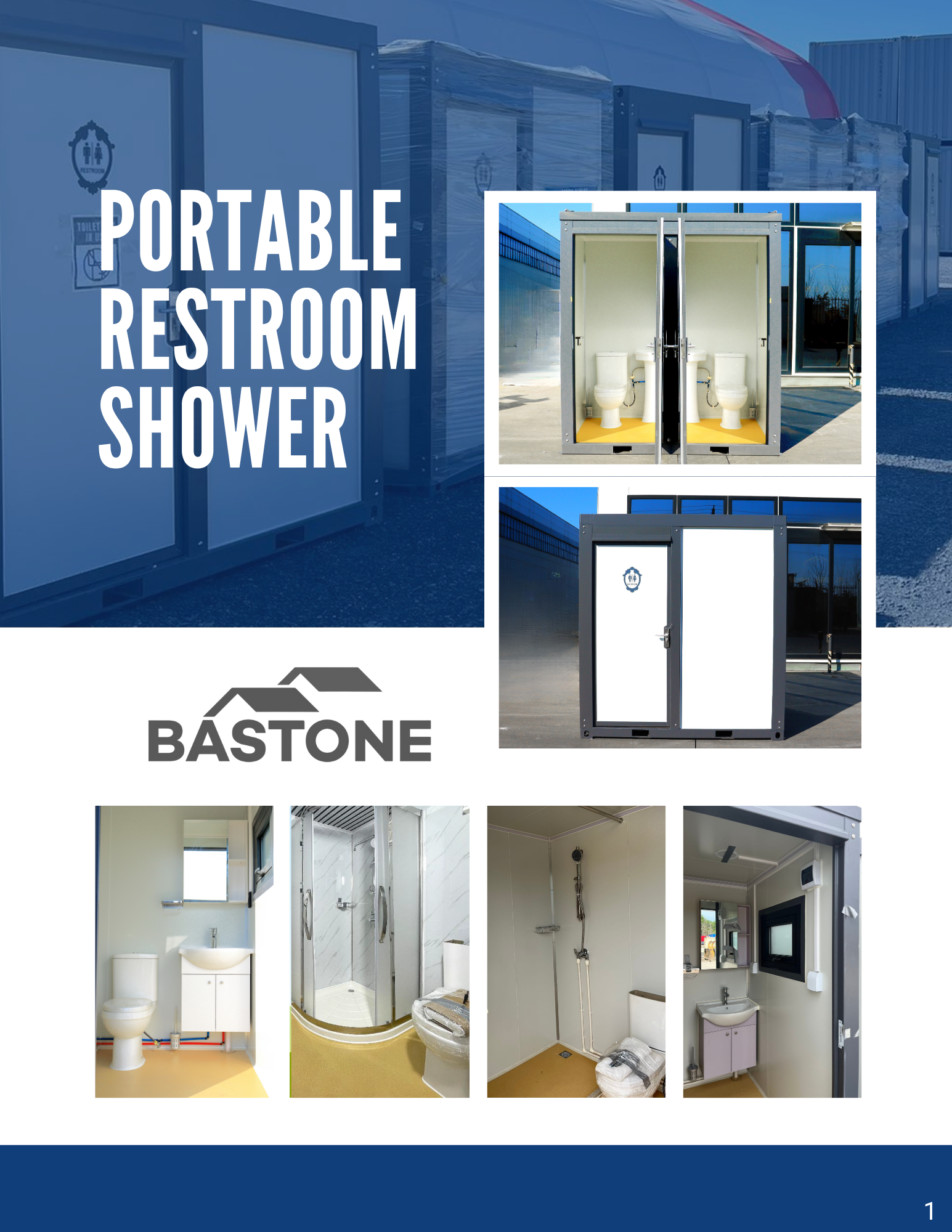 Mobile Restroom catalog page 1